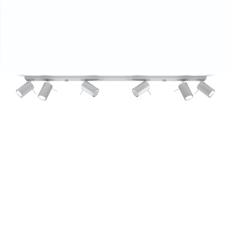 Sollux Lighting Plafon RING 6L zielony oliwkowy SL.1505