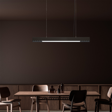 Light Prestige Lampa wisząca Cali M czarna Tuya LED CCT LP-1301/1P M BK Smart