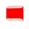 Kinkiet PANCAKE RED Azzardo AZ0136 czerwony