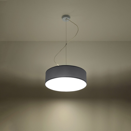 Sollux Lighting Lampa wisząca ARENA 35 szara SL.0116