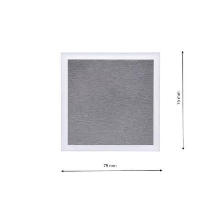 Eko-Light Oprawa schodowa EVO Barwa Zimna 6500K EKS0958 BIAŁY / SREBRNY
