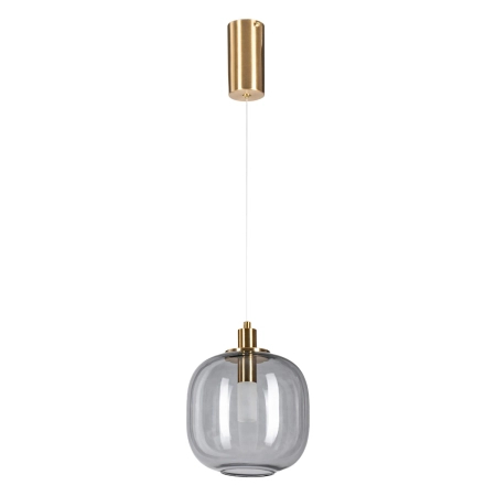 Lampa wisząca - Polar dymiony/szary