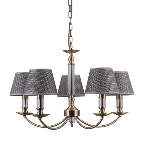 Lampa wisząca Italux Zanobi PND-43272-5 Brąz antyczny