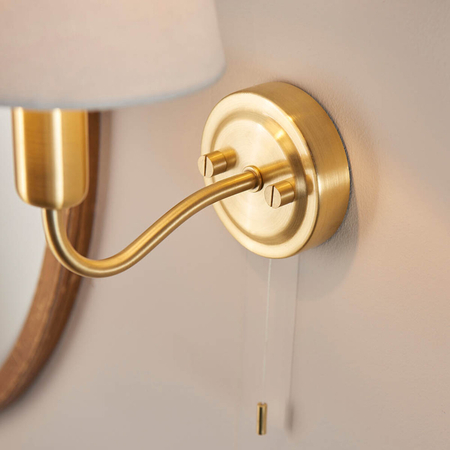 Kinkiet Endon Lighting Conway 93852 mosiądz