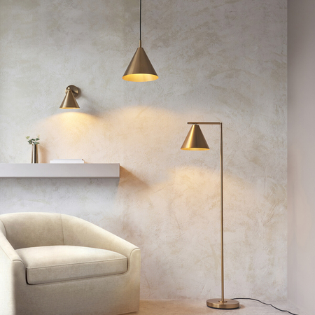 Lampa wisząca Endon Lighting Cape 102891 mosiądz