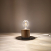 Sollux Lighting Lampa biurkowa SALGADO naturalne drewno SL.0674