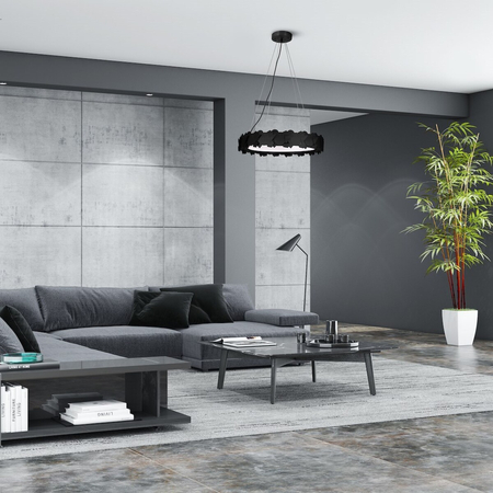 Milagro Lampa wisząca SOHO BLACK 24W LED ML6157 CZARNY