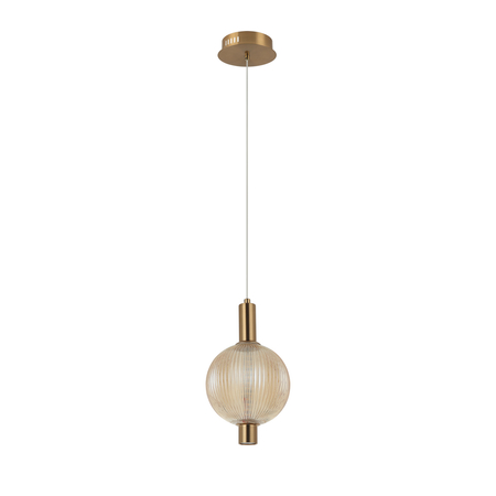 Lampa wisząca Italux Lenti PND-83631-1-AB-AMB Bursztynowy