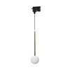 Lampa do szynoprzewodu Zuma Line ALI 9060BK biały/czarny