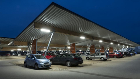 Oprawa liniowa z czujnikiem ruchu i zmierzchu STEINEL RS PRO 5100 HF DIM Bluetooth Mesh 31W 4000K 4250lm LED IP65 IK07 230V szary, tworzywo sztuczne