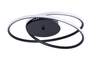 Lampa sufitowa Rabalux Meridia 3256 czarny matowy