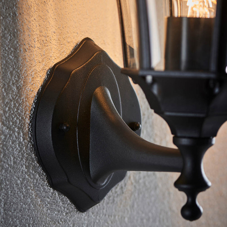 Kinkiet zewnętrzny Endon Lighting Drayton YG-3500 czarny