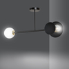 Lampa sufitowa MINERVA 2 BLACK Emibig 612/2 biały/czarny