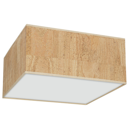 Milagro Lampa sufitowa Cork 2xE27 Biały / Korek MLP7517 BIEL / KOREK