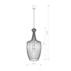 Lampa wisząca Nowodvorski 8850 Luksor L