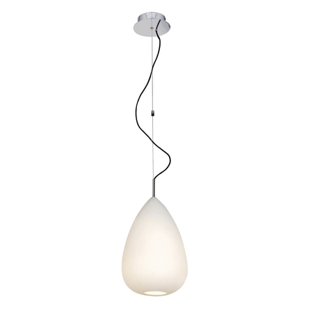 Lampa wisząca MIRAGE 1 Azzardo AZ0156 biały/chrom