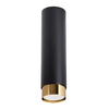 Sollux Lighting Plafon NERO 22,5 czarny/złoty SL.1411