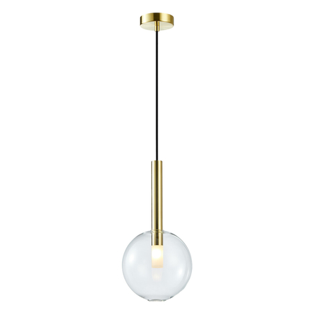 Milagro Lampa wisząca NIKO GOLD 1xG9 fi 200 ML0328 ZŁOTY