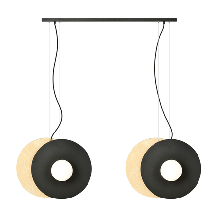 Lampa wisząca SOHO 4 Emibig 1303/4 biały/czarny