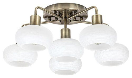 Lampa sufitowa Rabalux Sorina 3918 antyczny mosiądz