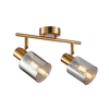 Spot Italux Santia SPL-65342-2-BRO-SG Mosiężny