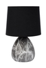 Lampa stołowa Lucide MARMO 47508/81/30 czarny