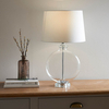 Lampa stołowa Endon Lighting Gideon 90535 nikiel