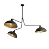 Plafon PLAFON ESPACE 3 BLACK Aldex 1036E_1 czarny