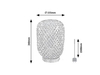 Lampa stołowa Rabalux Alinafe 74016 naturalny