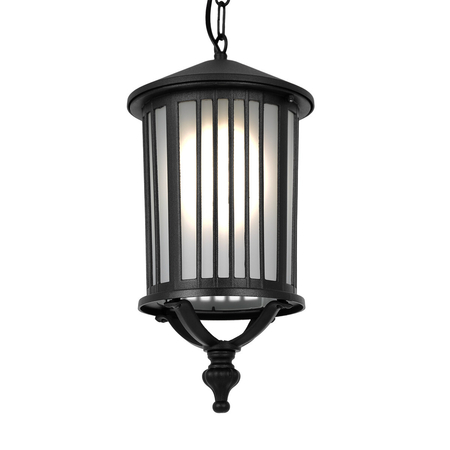 Lampa zewnętrzna wisząca Kaja DETROIT K-8211 czarny