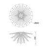 Plafon Zuma Line C0491-06B-F7DY Urchin