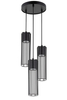 Sigma 33456 FOBIA 3 lampa wisząca koło czarny