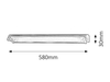 Lampa wewnętrzna Rabalux Easy light 2365 srebrny