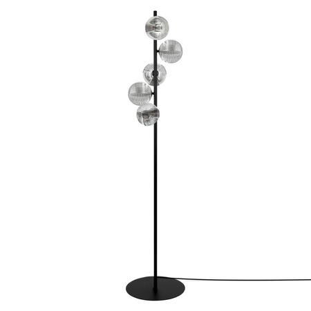 Lampa podłogowa Kaja MONZA K-5705 grafitowy, czarny