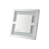 Eko-Light Oprawa schodowa QUADRO Barwa Neutralna 4000K EKS0414 BIAŁY / SREBRNY