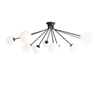 Plafon PLAFON HOLM 10 BLACK Aldex 1082PL_M1 czarny
