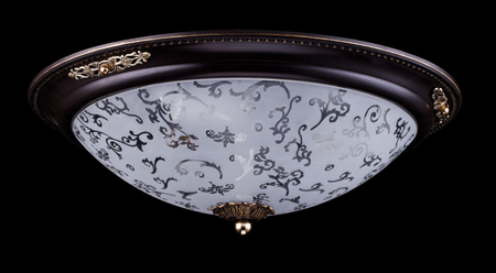 Plafon Maytoni Diametrik C907-CL-03-R Brown with Gold