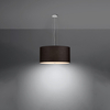 Sollux Lighting Żyrandol OTTO 50 czarny SL.0744