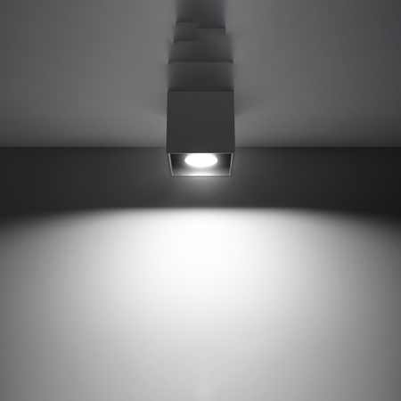 Sollux Lighting Plafon QUAD 1 biały SL.0027