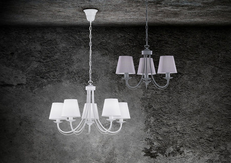 Lampa wisząca Trio 110600378 szary