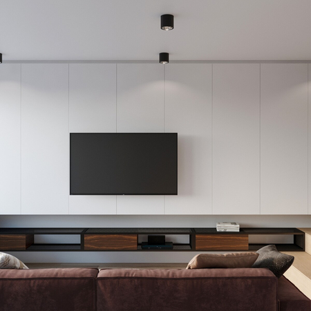 Sollux Lighting Plafon TIUBE czarny SL.0697