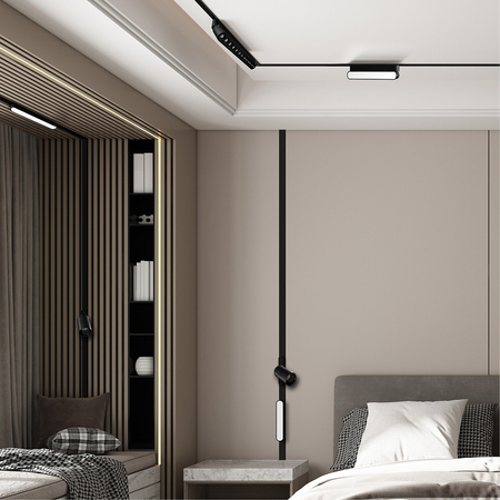 Light Prestige Reflektor Magnetic Slim Blaze 12W LED 3000K czarny LP-616-MAG SLIM 12W 3BK