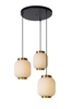 Lampa wisząca Lucide GOSSE 13435/03/31 biały/złoty