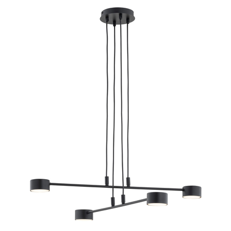 Lampa wisząca MODUS 4 Emibig 1339/4 czarny