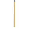 Milagro Lampa wisząca MONZA BRASS 1xG9 max 8W LED MLP8839 ZŁOTY