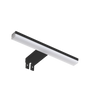 Lampa łazienkowa TIWALL KIT (uchwyt lustro/ściana/szafka) czarny mat LED 8W 300mm 3000K IP44