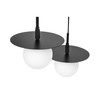 Lampa wisząca Kaja SANTE K-5375 czarny, biały