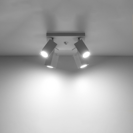 Sollux Lighting Plafon MERIDA 4 czarny SL.0102