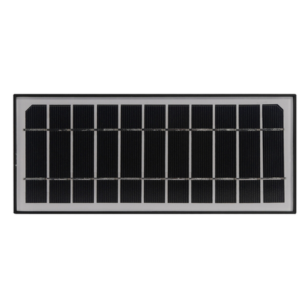 Eko-Light Lampa Solarna Brick 6W 800lm 4000K EKO9181 CZARNY