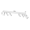 Sollux Lighting Plafon EYETECH 6 biały SL.0906